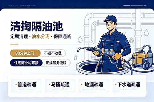 和县清掏隔油池